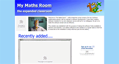 Desktop Screenshot of mymathsroom.com
